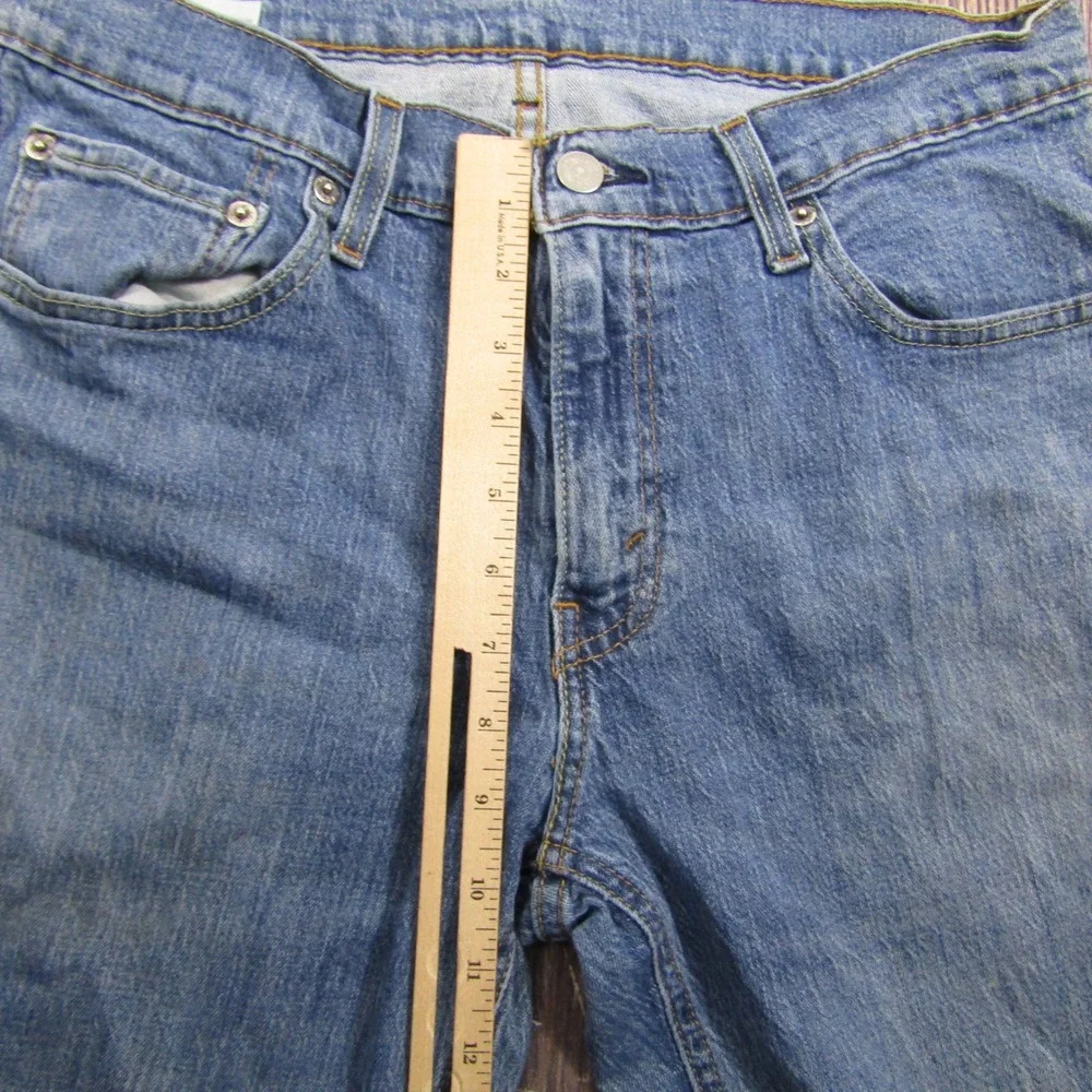 Levi's 541 Athletic Taper Jeans Mens 32x34 Blue Medium Wash Stretch Denim